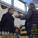 Arturo Aliaga en la feria de Vera de Moncayo en 2020
