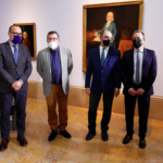 El presidente de la Diputación de Zaragoza, Juan Antonio Sánchez Quero, y el presidente del Gobierno de Aragón, Javier Lambán