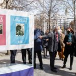 La Vicealcaldesa y consejera de Cultura, Sara Fernández, y del presidente de la Asociación para el Estudio de la Semana santa, Ricardo Navarro.  3