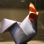 museo origami Zaragoza exposición fija Gallo